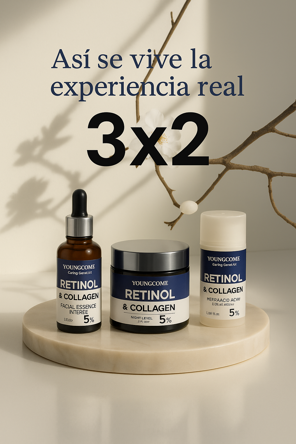 La renovación que tu piel esperaba: retinol para una belleza visible.