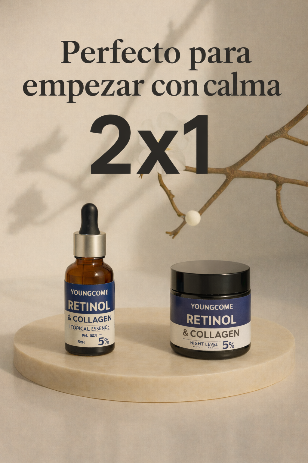 La renovación que tu piel esperaba: retinol para una belleza visible.